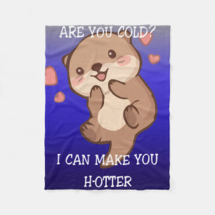Polaire Couverture loutre