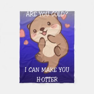 Polaire Couverture loutre