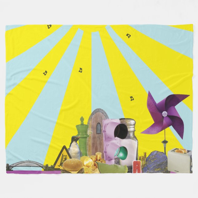 Polaire Couverture Magic City (Devant (Horizontal))