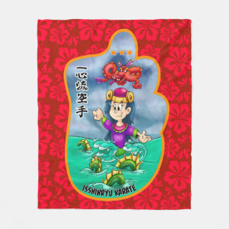 Polaire Couverture mignonne de Mitzu Gami (Isshinryu)
