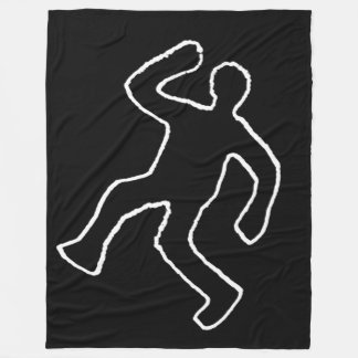 Polaire Couverture morte de bâillon d'ensemble de craie