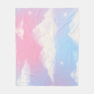 Polaire Couverture multicolore et nuageuse