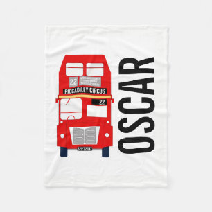 Polaire Couverture personnalisable d'ouatine d'autobus de