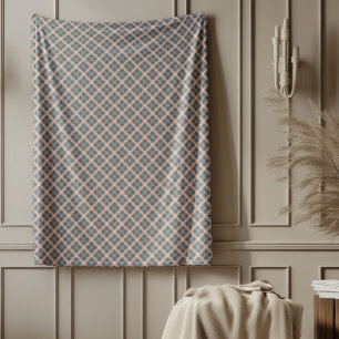 Polaire Couverture plissée en gris de corail pour usage qu