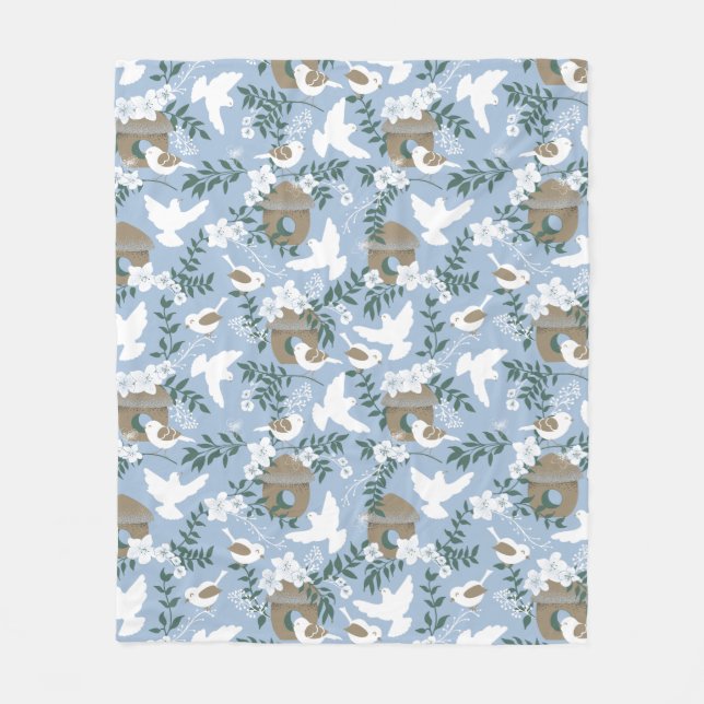 Polaire Couverture pour bébés nés en hiver (Devant)