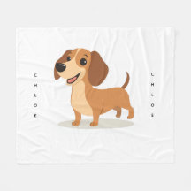 Couverture pour chien mignon teckel – Couverture i