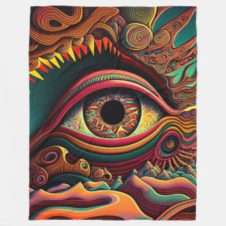 Polaire Couverture psychédélique
