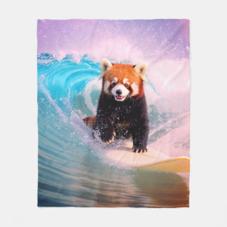 Polaire Couverture Red Panda 127 cm x 152 cm