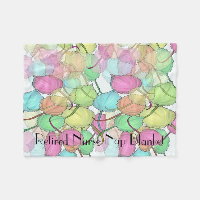 Polaire Couverture retirée d'ouatine d'infirmière (Devant (Horizontal))