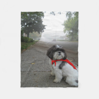 Polaire Couverture superbe de chiot d'animal familier