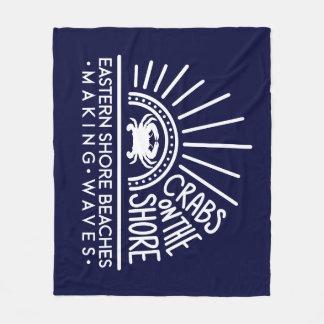 Polaire Crabes sur le rivage - Couverture de logo complète