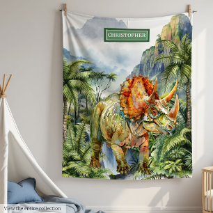 Polaire Dinosaur Anniversaire Couverture Garçons Cadeau Pe