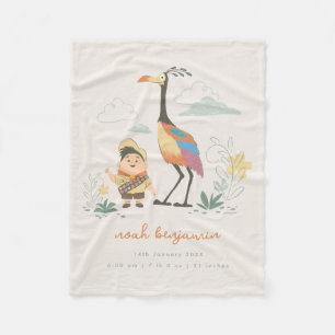 Polaire Disney Pixar Up Couverture bébé avec statistiques
