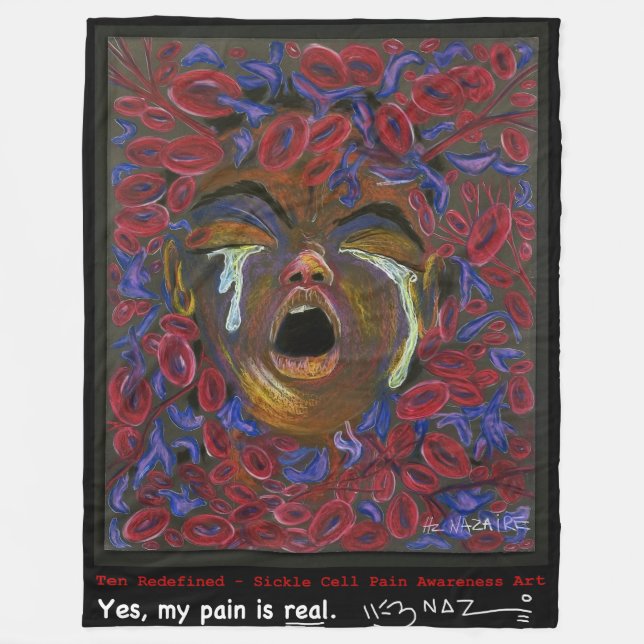 Polaire Dix redéfinis - Couverture en laine, (Devant)