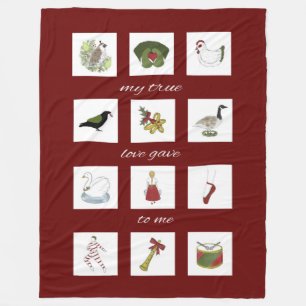 Polaire Douze Jours de Noël Ma Vraie couverture d'amour