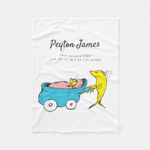 Polaire Dr. Seuss Une couverture en laine pour bébé avec