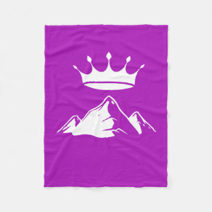 Polaire Drapeau en pierre de coeur - Petite couverture en 
