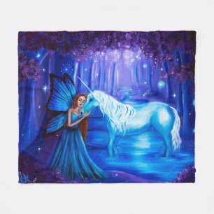 Polaire Fée d'art d'imaginaire et couverture d'ouatine de