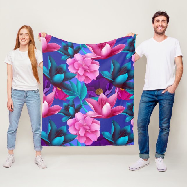 Polaire Fleur GC11 - Couverture (En situation)