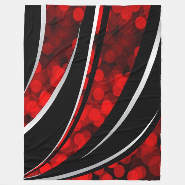 Polaire Grande couverture d'ouatine, moderne, abstrait, (Devant)