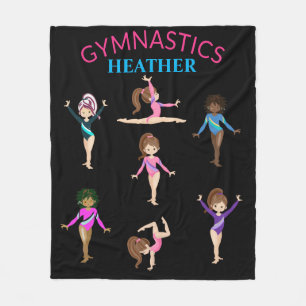 Polaire Gymnastique personnalisée 7 gymnaste couverture e