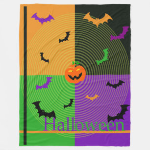 Polaire Halloween Couverture En Toison De L'Horreur Éterne