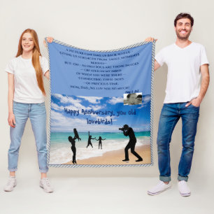 Polaire Jolie couverture moyenne en fleece personnalisable