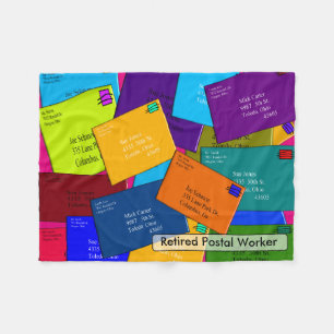 Polaire La couverture retirée d'ouatine de travailleur