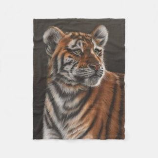 Polaire Le tigre CUB tondent la couverture