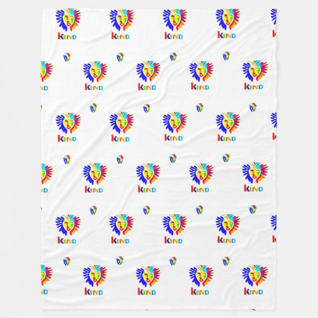 Polaire LK Logo Couverture bébé - Confort qui inspire (Devant)