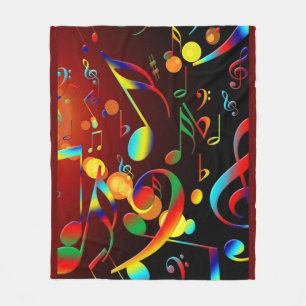 Polaire Notes de musique sur la couverture d'ouatine