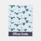 Officier ajouter le nom police couverture bébé