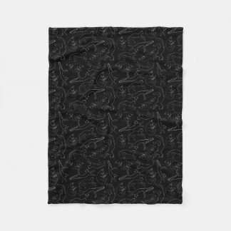 Polaire Petite couverture éffrayante d'ouatine de petit