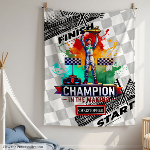 Polaire PlaySport Couverture voiture Formule 1 Boy Cadeau