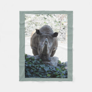 Polaire rhinocéros de couverture