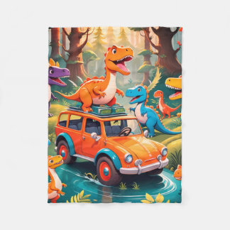 Polaire Une famille de dinosaures prend une couverture en