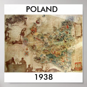 POLAND 1938 POSTER