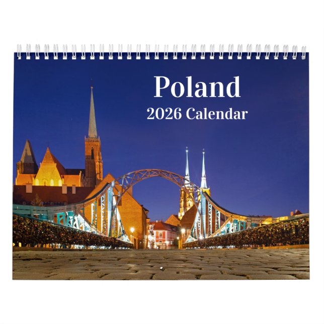 Poland 2026 Photo Calendar (Cover)