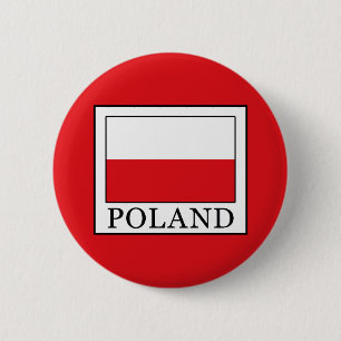 Poland 2 Inch Round Button