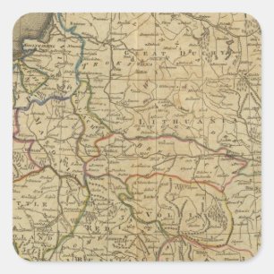 Poland 4 square sticker