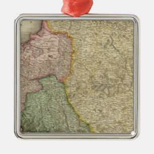 Poland 5 metal ornament