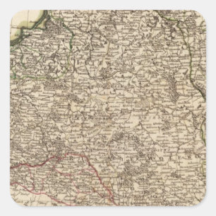 Poland 5 square sticker