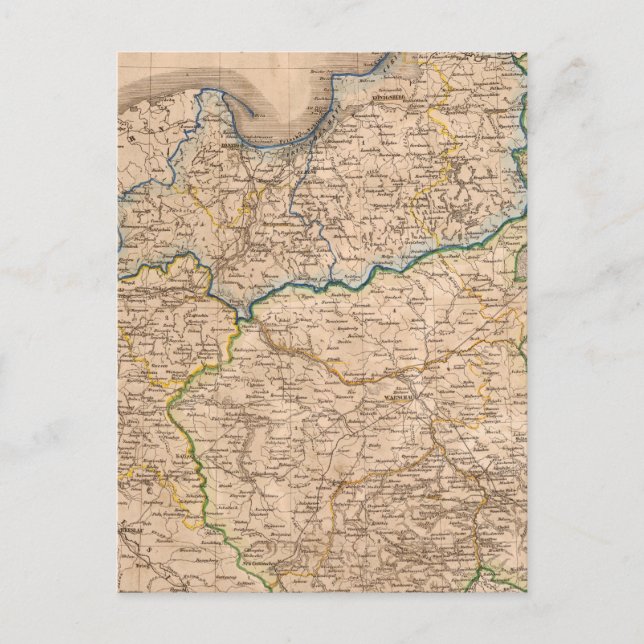 Poland and Russia Postcard (Front)