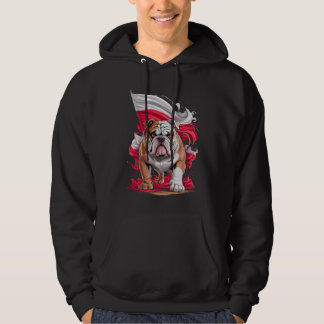 Poland Bulldogs Dog Lover Gift Cute Design for Pet Hoodie