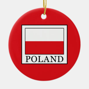 Poland Ceramic Ornament