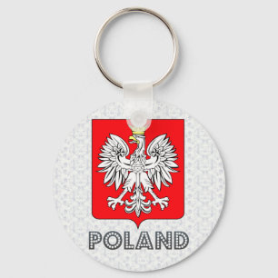Poland Coat of Arms Keychain