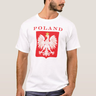 Poland Eagle Red Shield T-Shirt