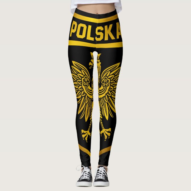 Poland Emblem Leggings (Front)