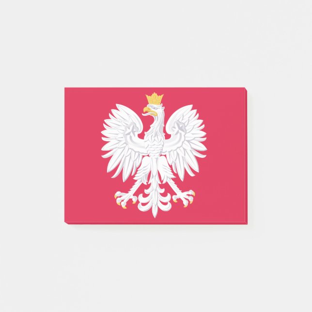 poland emblem post-it notes (Front)