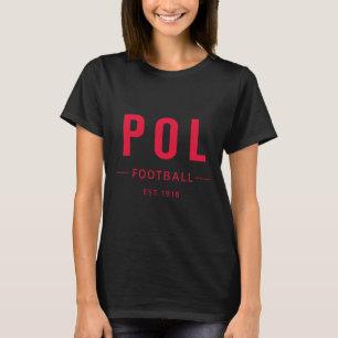 Poland Est. 1918 Soccer Heritage Supporter Tee